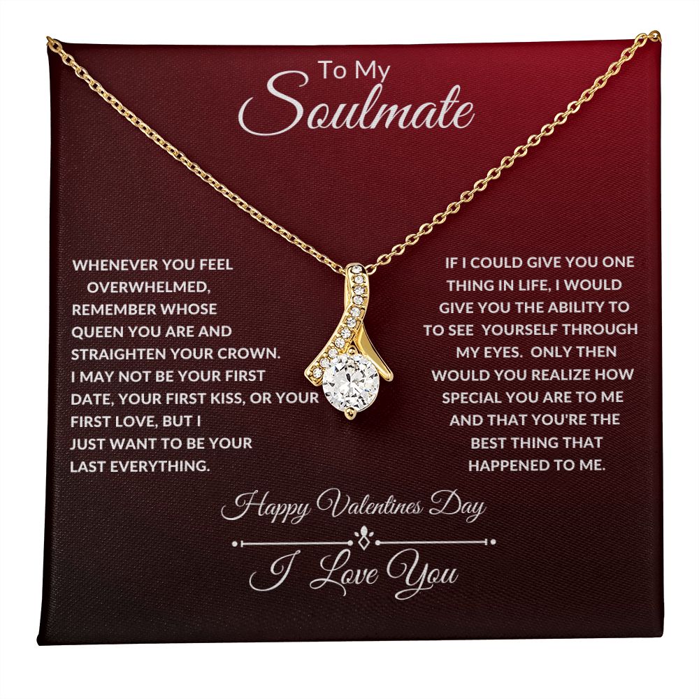 Soulmate Valentines Gift, Anniversaries, Birthdays, Graduations, Love Wife