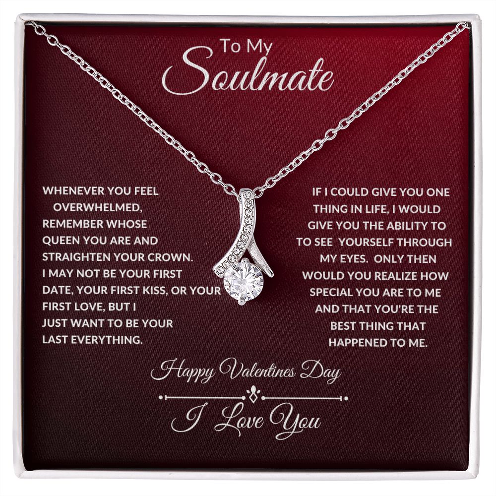 Soulmate Valentines Gift, Anniversaries, Birthdays, Graduations, Love Wife