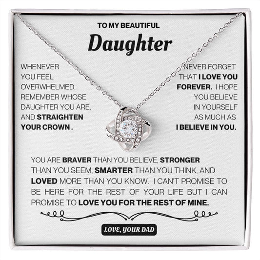 To My Beautiful Daughter - I Love You - Dad