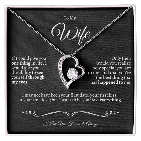 To My Wife - I Love You Forever & Always-Valentines - Anniversaries-Birthdays