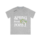 SPRING BREAK - 2023 - Men's Sports T-shirt - Moisture - Wicking Polyester-Made and Ships from the United States