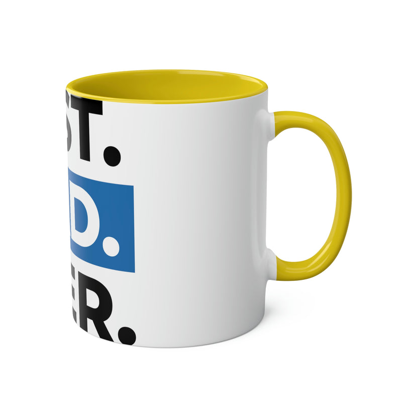 Two-Tone Coffee Mugs, 11oz