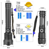 LED Rechargeable Tactical Flashlight -Perfect For Emergencies - Don't get caught in the dark!