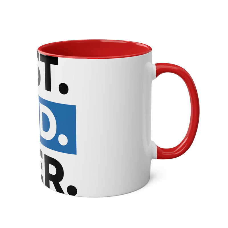 Two-Tone Coffee Mugs, 11oz