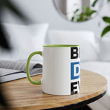 Two-Tone Coffee Mugs, 11oz