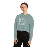 Beautiful Women’s Cropped Hooded Sweatshirt