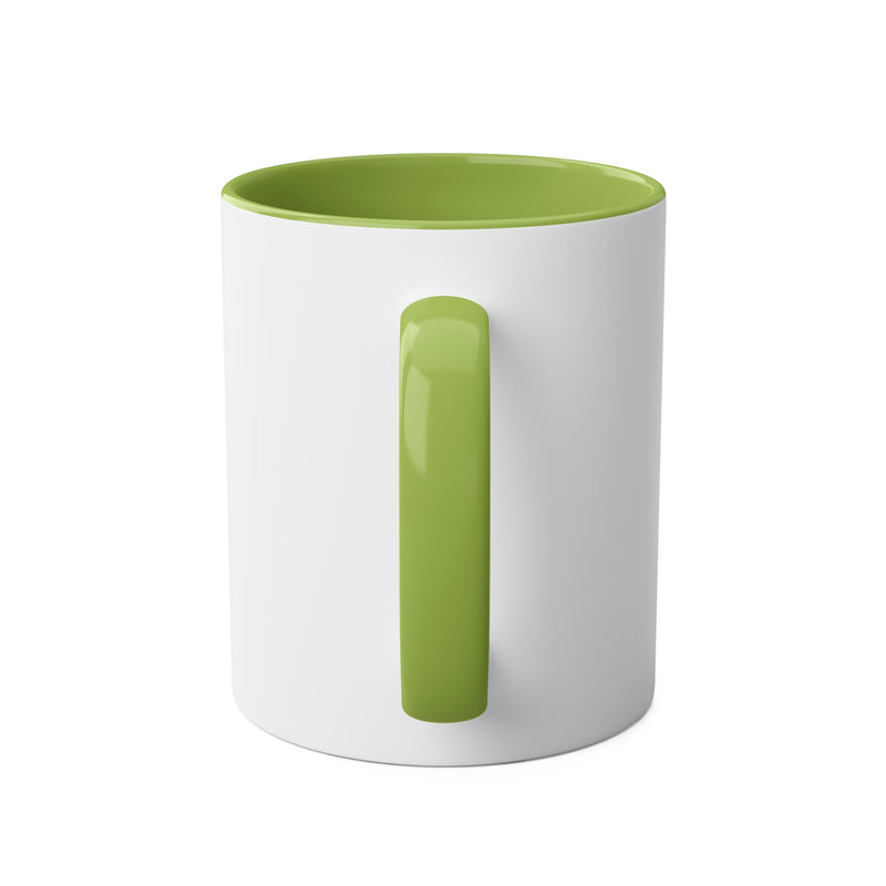 Two-Tone Coffee Mugs, 11oz