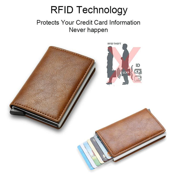 Fathers Day Slim RFID Wallets for Men - Birthday - Anniversary Gift