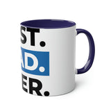 Two-Tone Coffee Mugs, 11oz