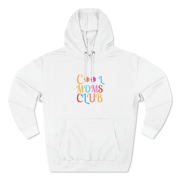 White Unisex Premium Pullover Hoodie - COOL MOMS CLUB