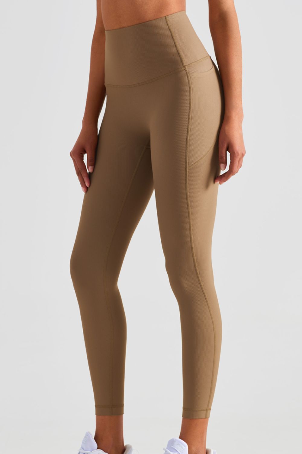 White Soft and Breathable High-Waisted Yoga Leggings