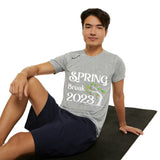 SPRING BREAK - 2023 - Men's Sports T-shirt - Moisture - Wicking Polyester-Made and Ships from the United States