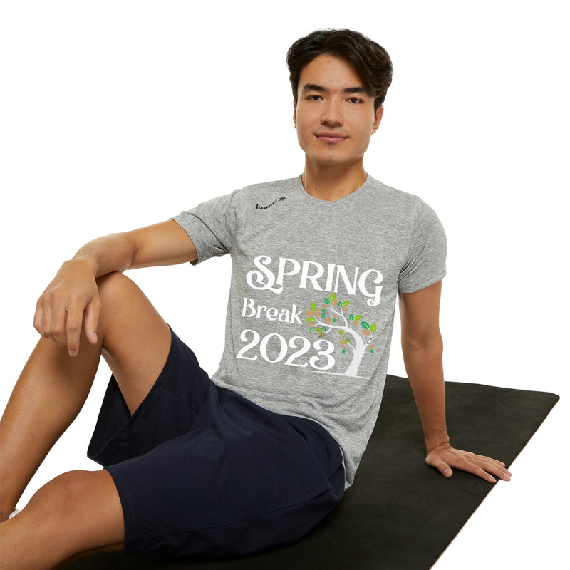 SPRING BREAK - 2023 - Men's Sports T-shirt - Moisture - Wicking Polyester-Made and Ships from the United States